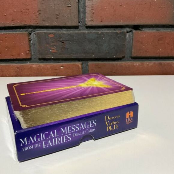 Magical Messages from the Fairies Oracle Card Deck & Guidebook Doreen Virtue - Picture 10 of 12